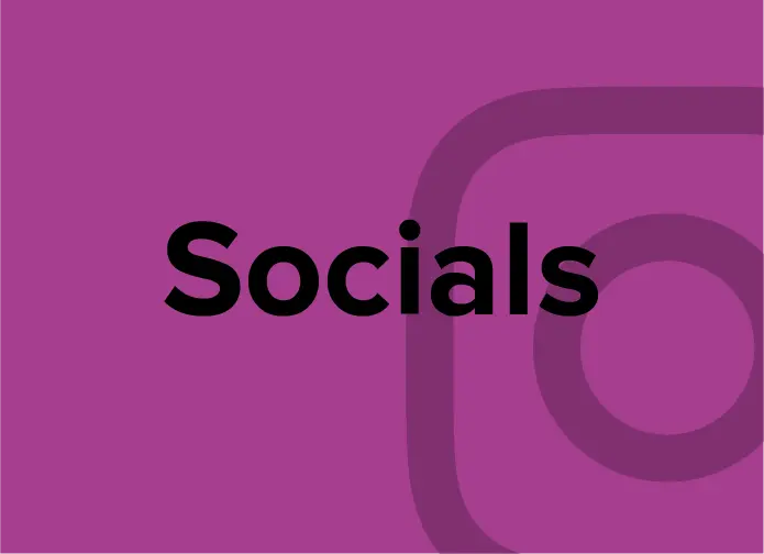 Sidebar - Socials (vybrané)
